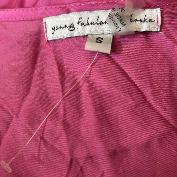 YOUNG FABULOUS & BROKE SIREN
MAXI DRESS IN TROPIC PINK Size S / NWT - Picture 9 of 11